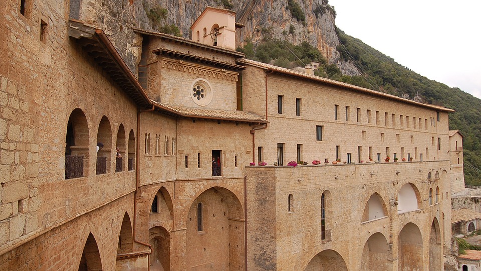 Architecture Monastery Benedictine Subiaco